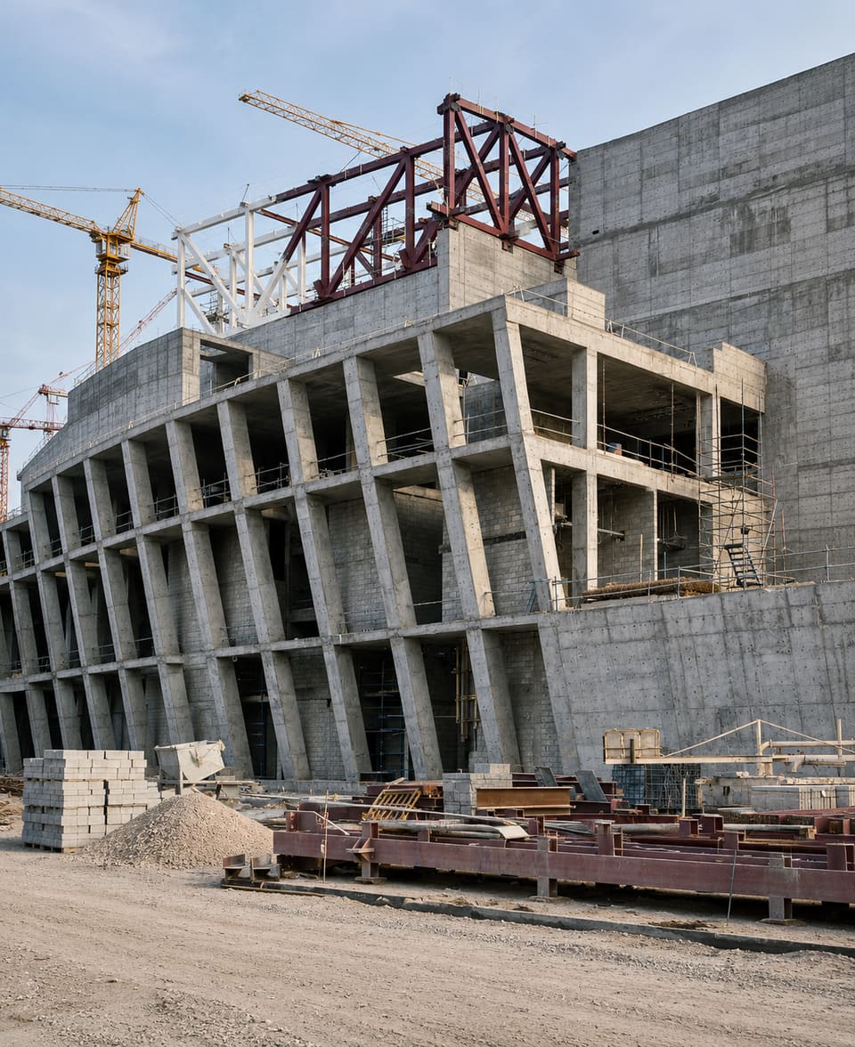 Royal Arts Complex — King Salman Park — construction image 7