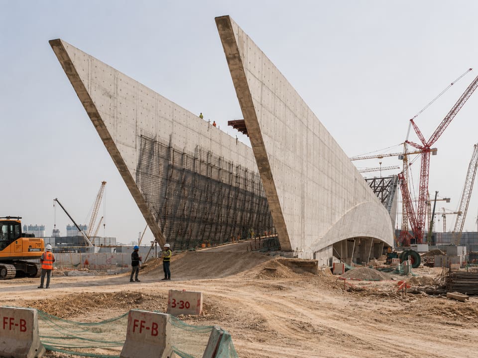 Royal Arts Complex — King Salman Park — construction image 12